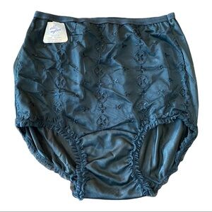 Vintage Mushroom Granny Silky nylon pillow tab panties  Underwear New with tags